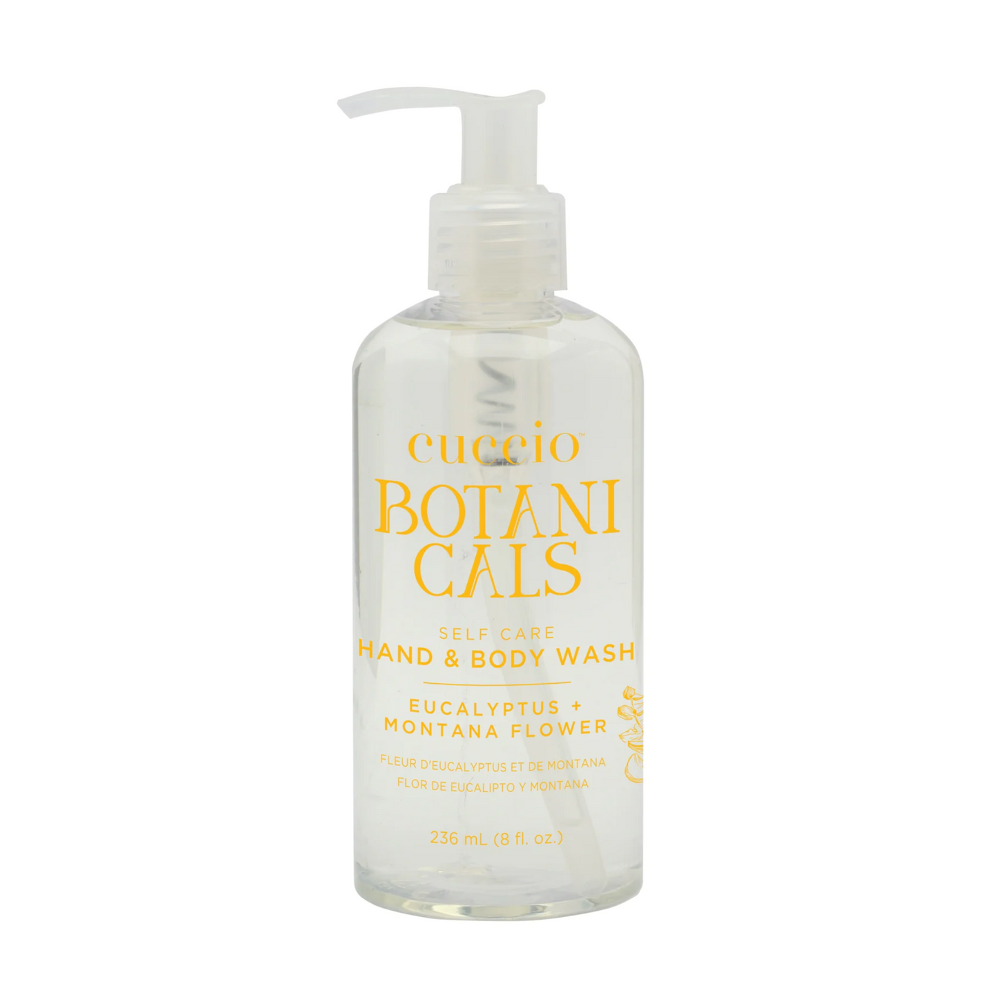 CUCCIO NETTOYANT POUR MAINS ET CORPS FLEUR EUCALYPTUS ET MONTANA