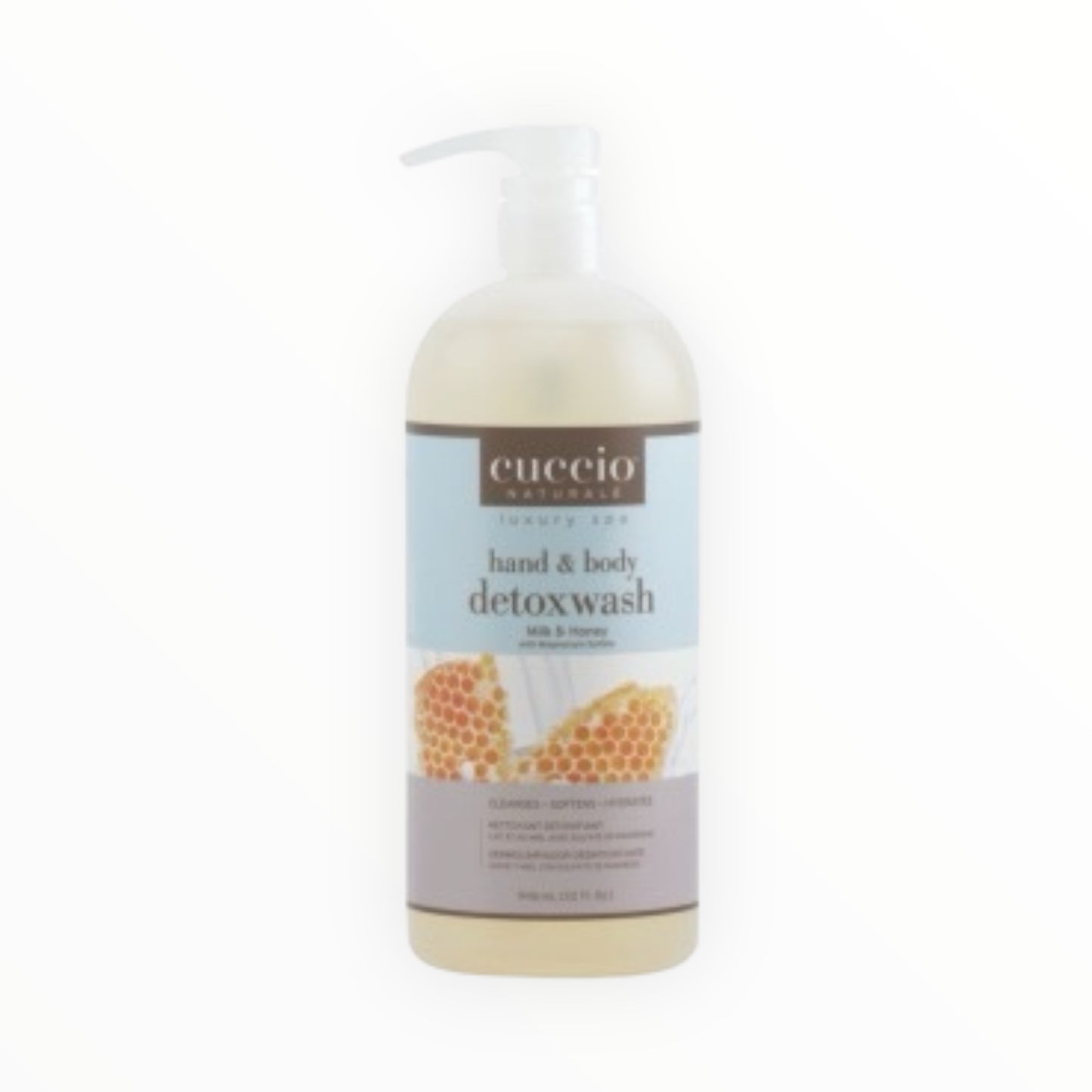 CUCCIO NETTOYANT POUR MAINS ET CORPS MIEL ET LAIT (7133662183490) (7285516599362)