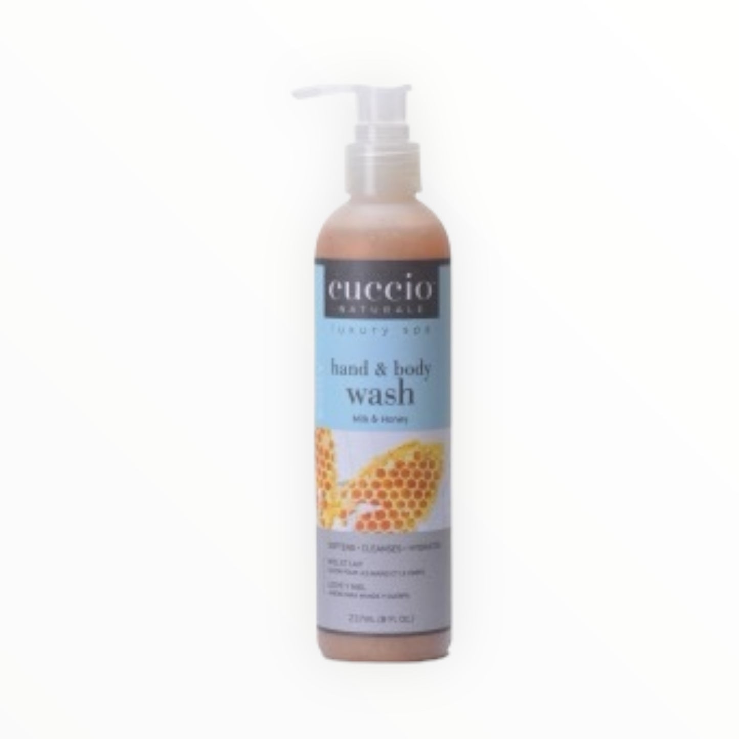 CUCCIO NETTOYANT POUR MAINS ET CORPS MIEL ET LAIT (7133662183490) (7285516599362)