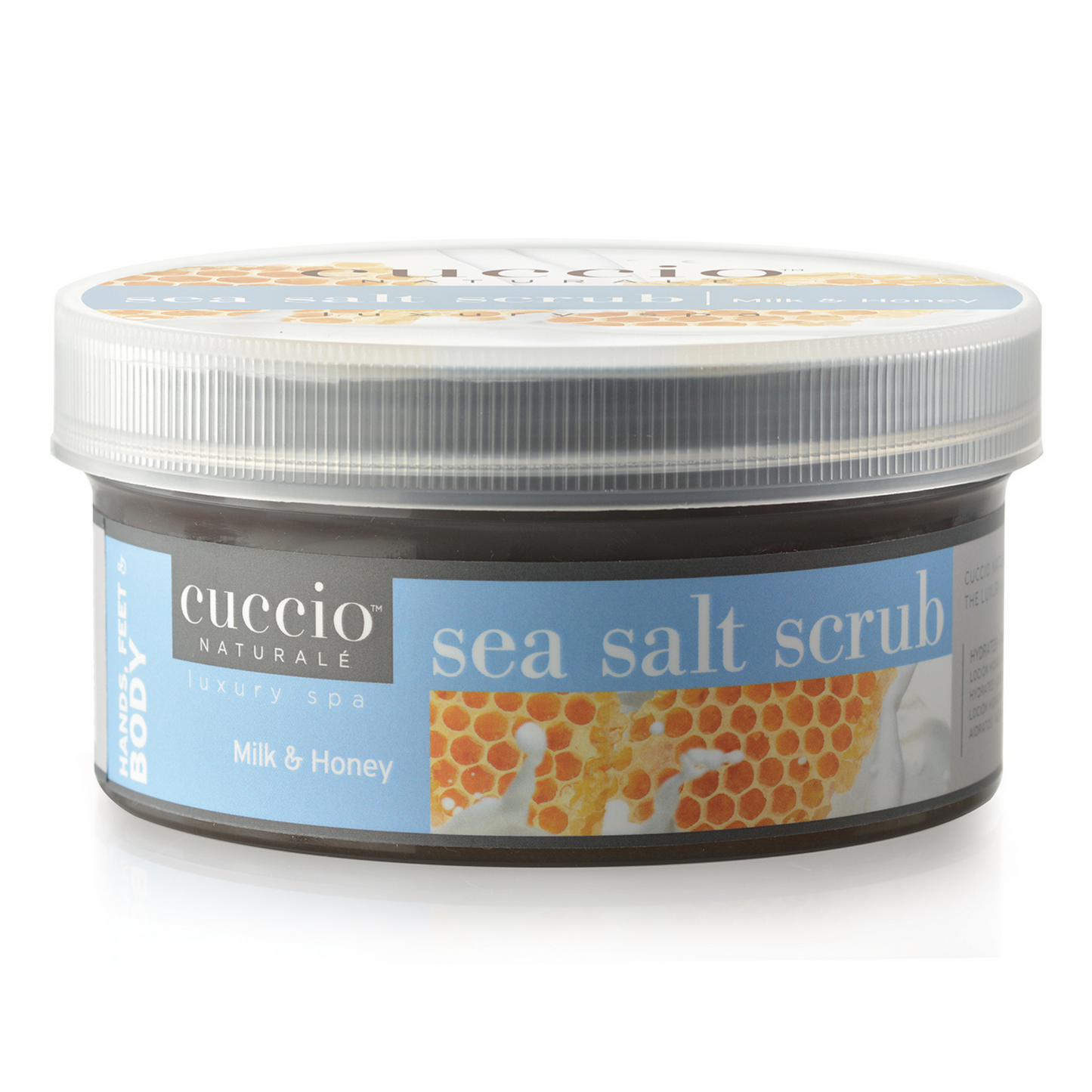 CUCCIO EXFOLIANT SEL MER MEL ET LAIT 19.5OZ (7439035957314) (7439042052162)