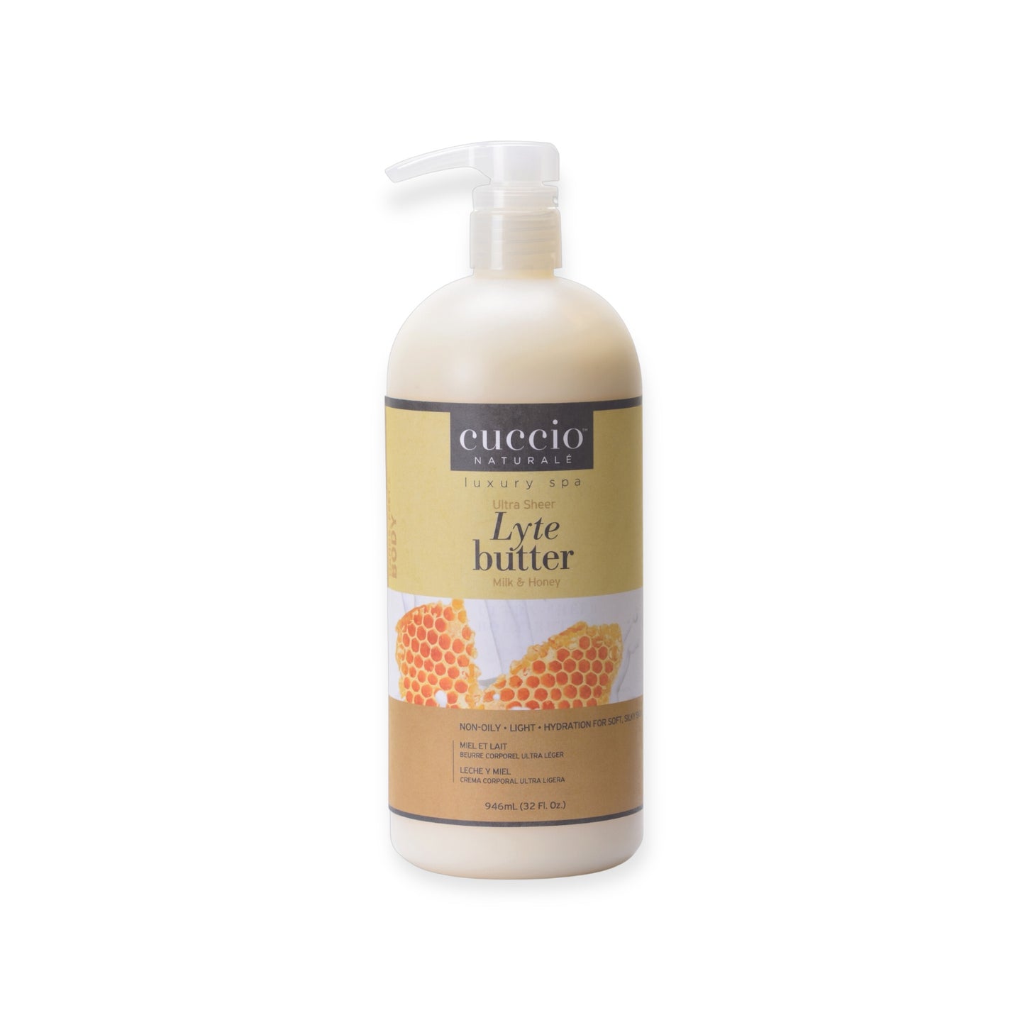 CUCCIO BEURRE CORPOREL ULTRA LEGER MIEL ET LAIT