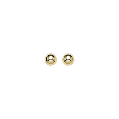 Bijoux de perçage Or de la marque Inverness. 24K Gp 4MM Ball Or (7022919614530)