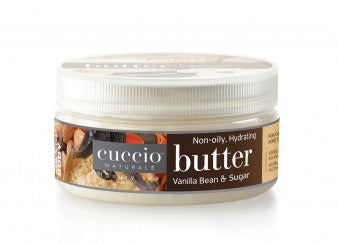 Beurre Vanille et Sucre de la marque Cuccio pour les mains, pieds et corps format 8oz. (7278396866626)