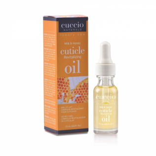 COMPLEXE REVITALISANT À CUTICULES MIEL ET LAIT DE LA MARQUE CUCCIO ET UNE HUILE À CUTICULE