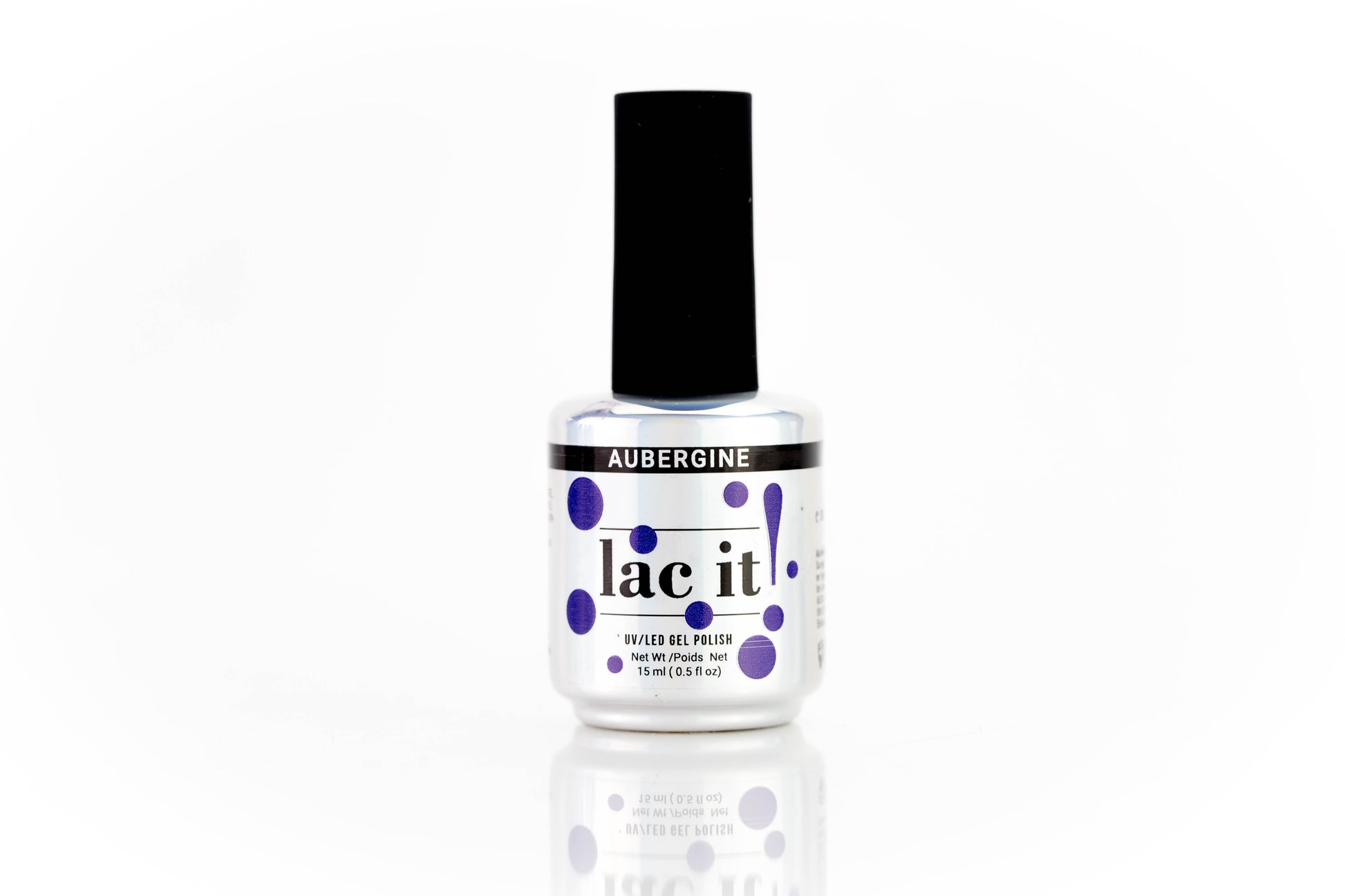 Lac It est un vernis gel de la marque En Vogue couleur  Aubergine (mauve) (6556871589954)