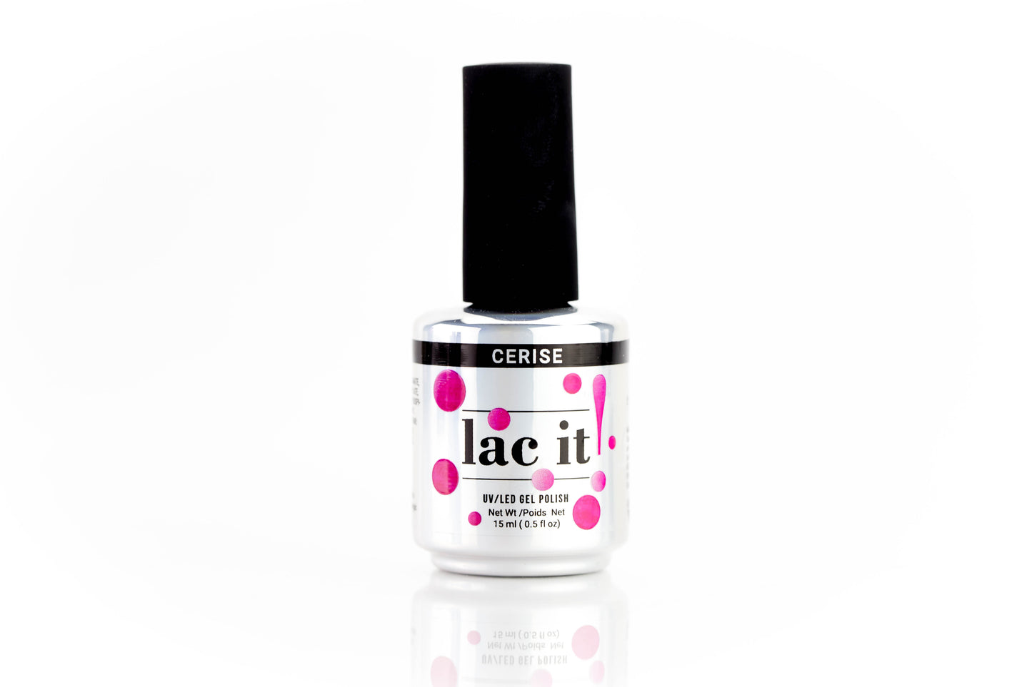 Lac It est un vernis gel de la marque En Vogue couleur Cerise (rose) (6557567615042)
