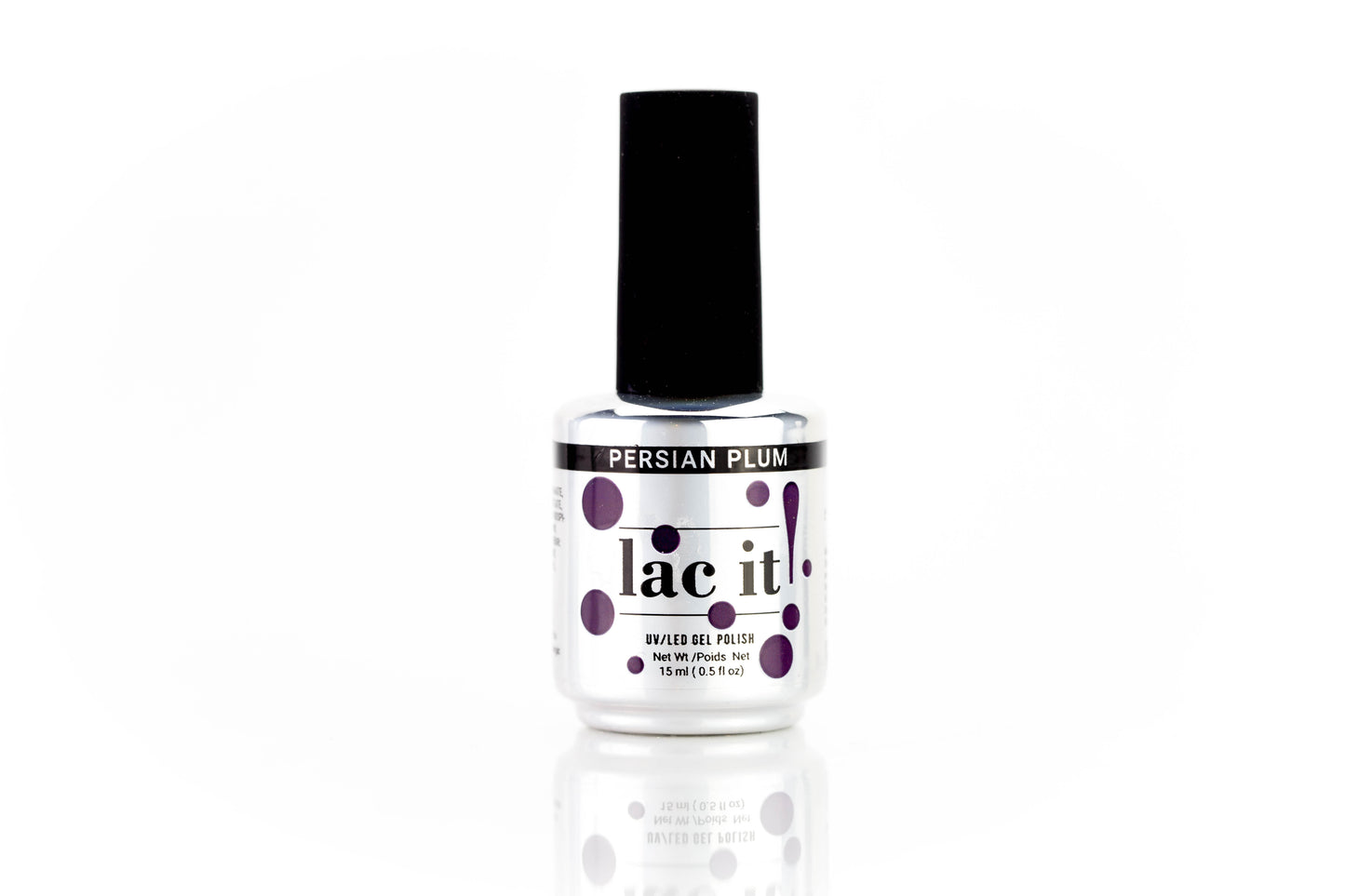 Lac It est un vernis gel de la marque En Vogue couleur Persian Plum (mauve) (6557591437378)