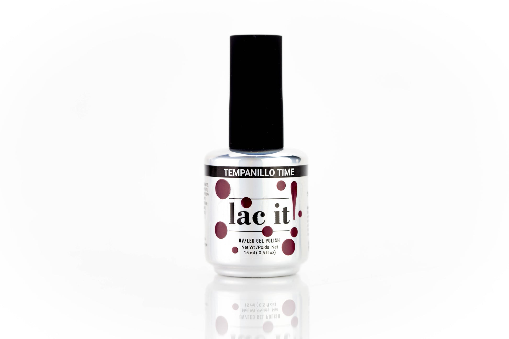 Lac It est un vernis gel de la marque En Vogue couleur  Tempranillo Time (rouge) (6557827858498)