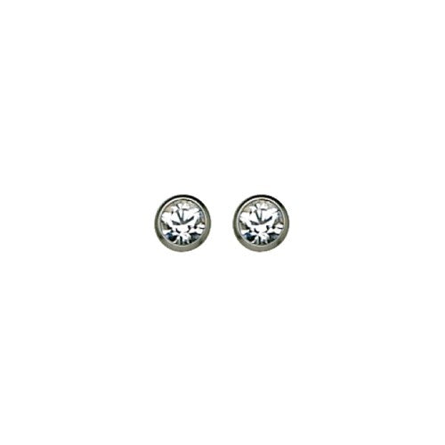 Bijoux de perçage en Titane de la marque Inverness. 3MM Crystal Bezel (7022919614530)