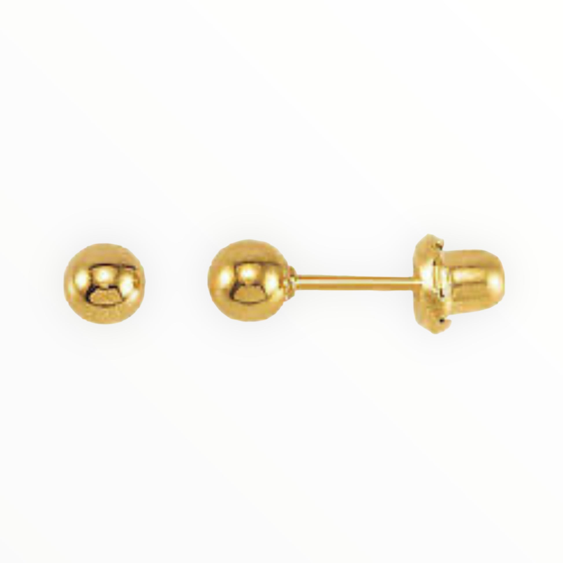 Bijoux de perçage de la marque Inverness. 24K GP 3mm Ball (7022919614530)