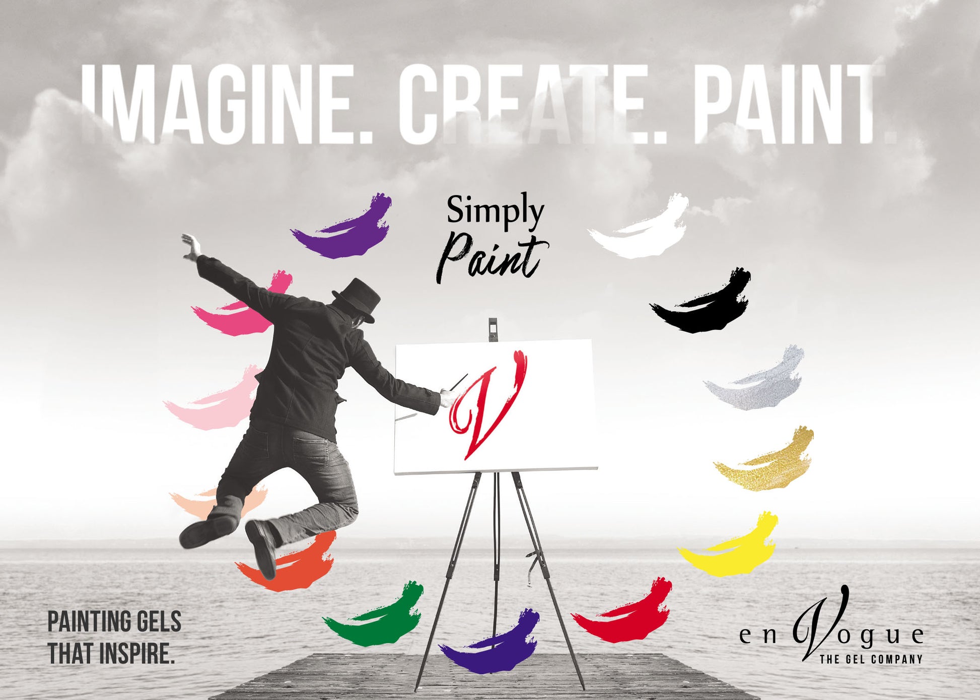 Simply Paints de la marque En Vogue ont plusieurs couleurs idéale pour le Nail Art (4602253443138) (7294957387842) (7294959059010) (7294960336962) (7294950277186) (7294912921666) (7294887919682) (7294885822530) (7294951850050) (7294883266626) (7294926159938) (7294889558082)