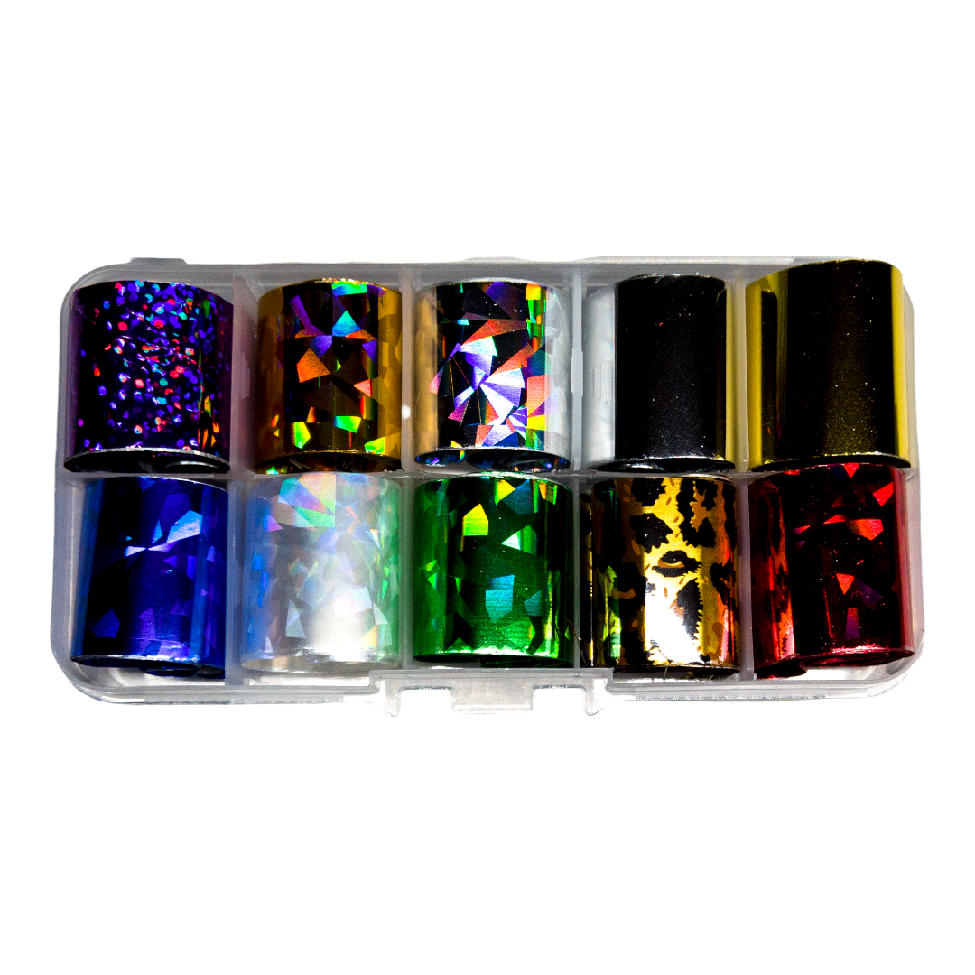 Boîte 10 Foils - Papiers Transferts (4404939653186)