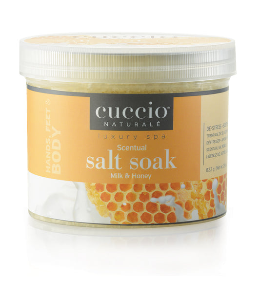 CUCCIO SEL DE TREMPAGE PEDICURE MIEL ET LAIT 29OZ)