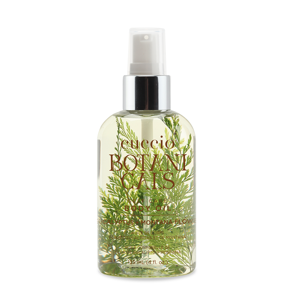 CUCCIO HUILE SÈCHE CORPS EUCALYPTUS ET FLEUR DE MONTANA