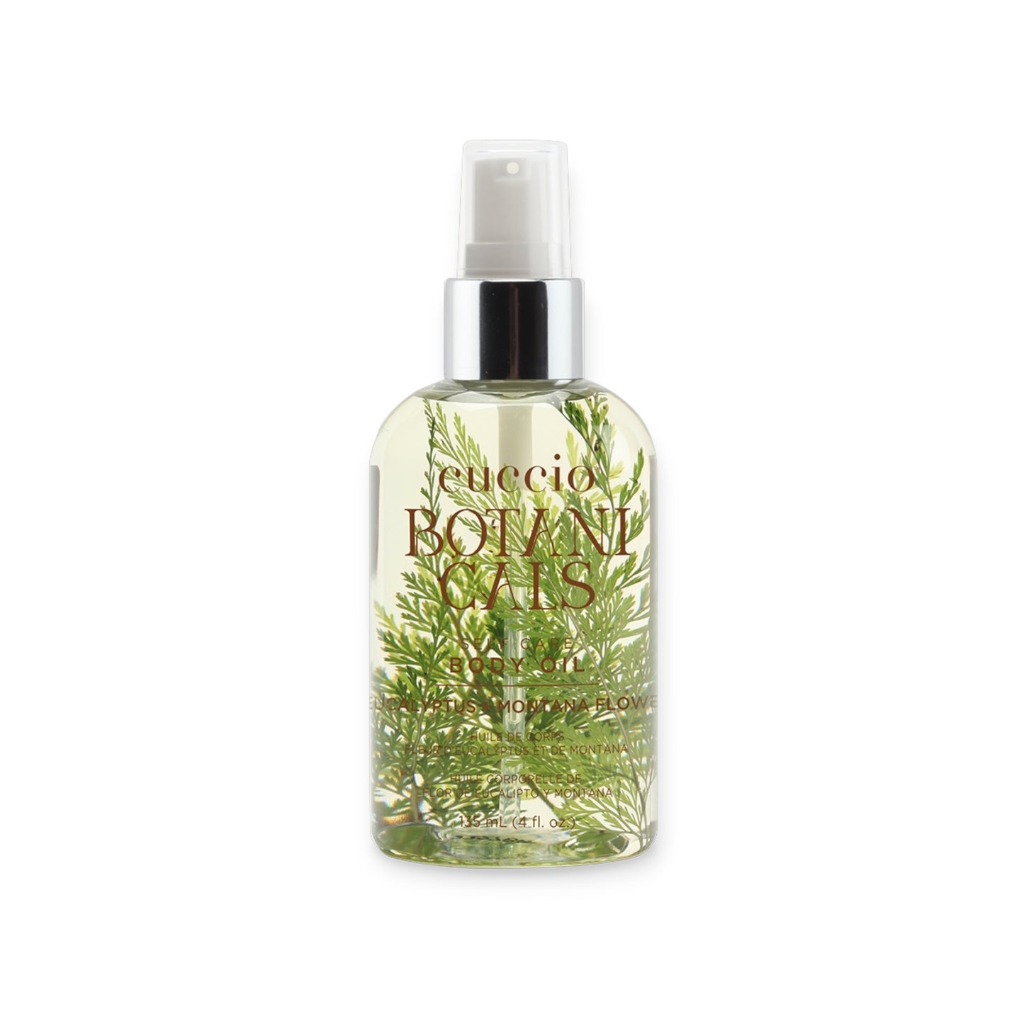 CUCCIO HUILE SÈCHE CORPS EUCALYPTUS ET FLEUR DE MONTANA
