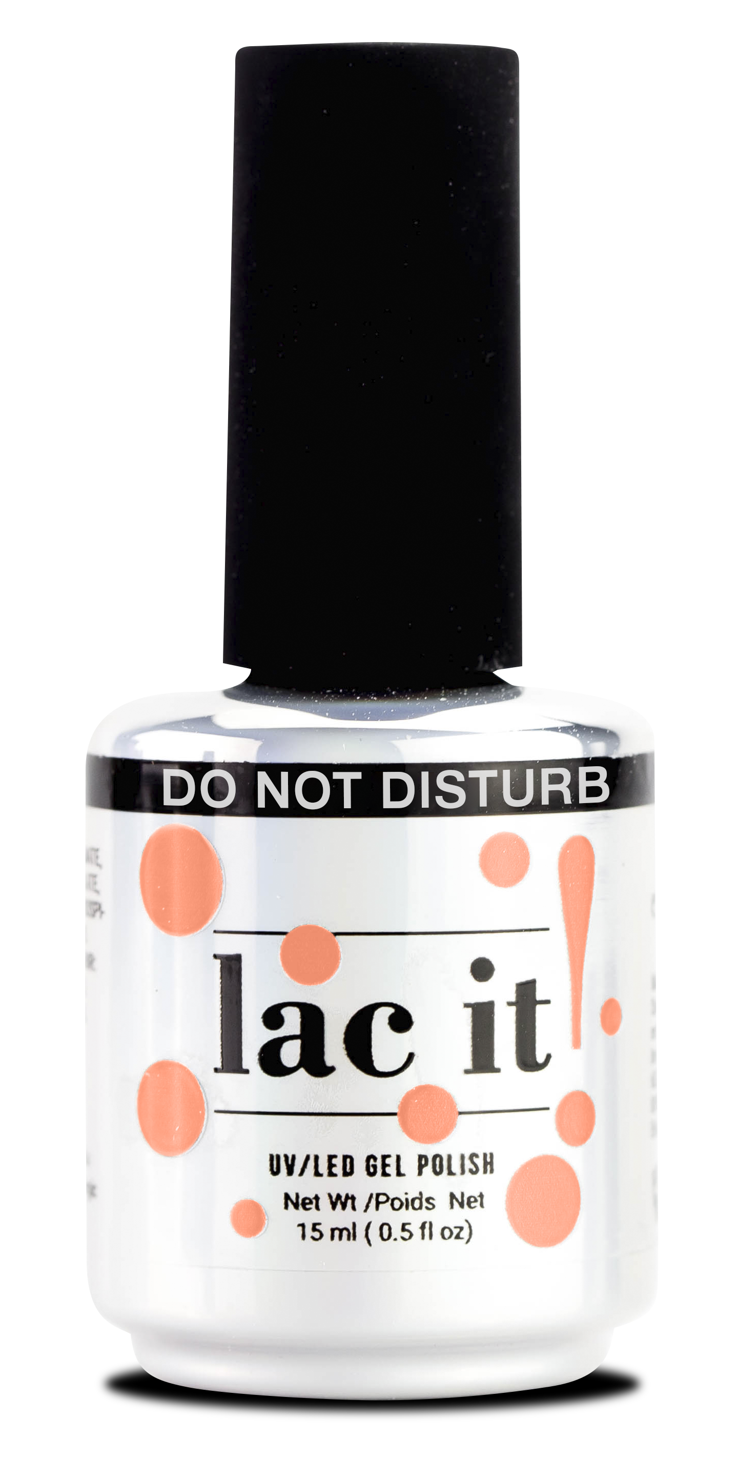 Lac It et un vernis gel de la marque En Vogue gel couleur Do Not Disturb (orange)  (7072425640002)