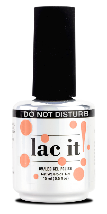 Lac It et un vernis gel de la marque En Vogue gel couleur Do Not Disturb (orange)  (7072425640002)