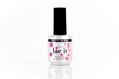 Lac It  est un vernis gel de la marque En Vogue couleur Pretty In Pink (rose)