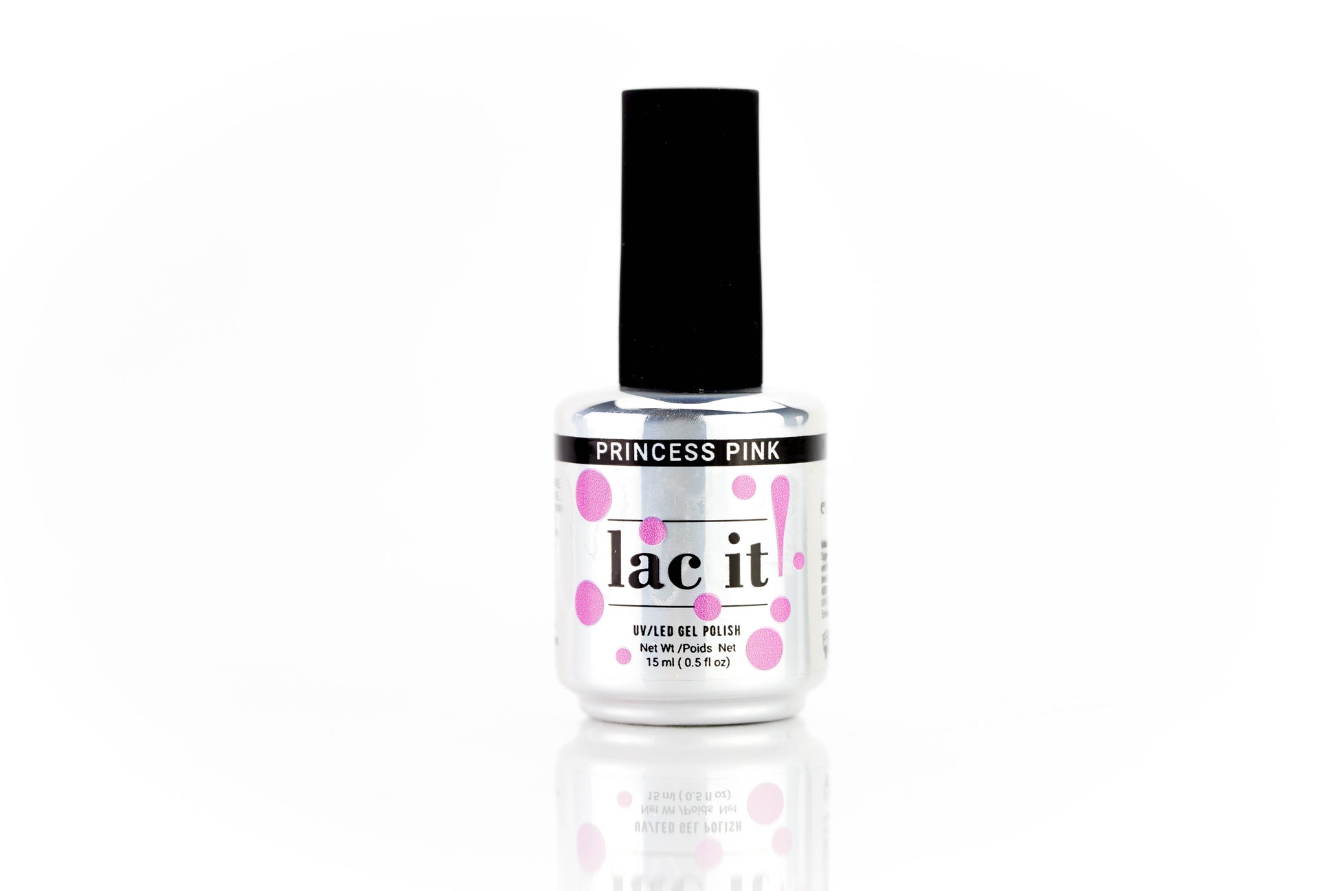 Lac It  est un vernis gel de la marque En Vogue couleur Princess Pink (rose) (6557620994114)