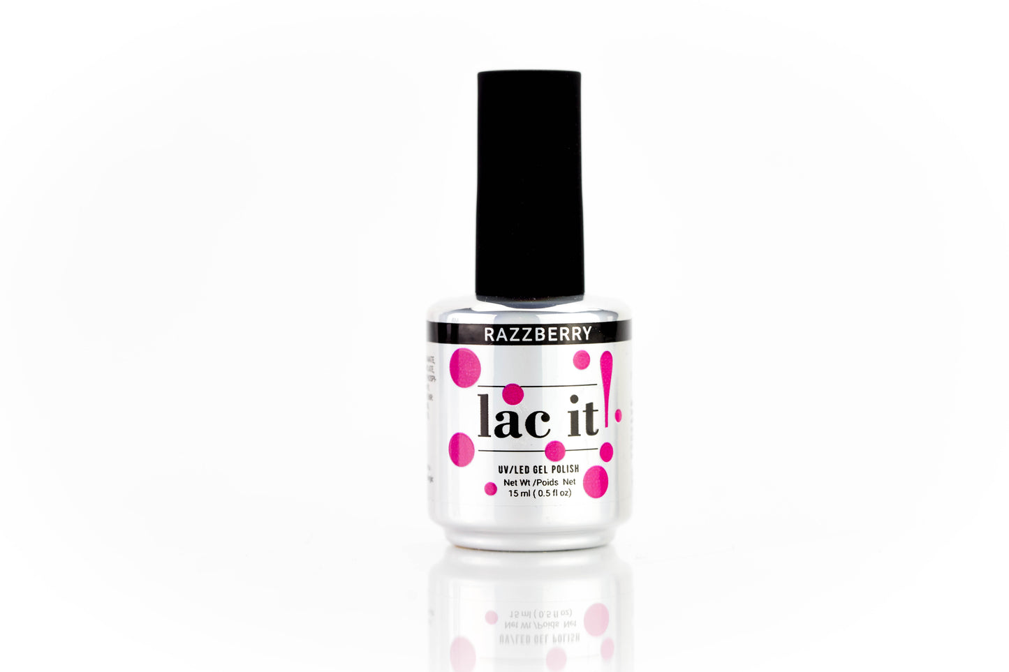 Lac It  est un vernis gel de la marque En Vogue couleur Razzberry (rose) (6557598449730)