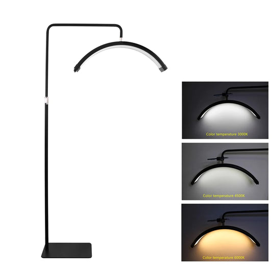 Lampe Moonlight LED parfaite pour les applications de cils, maquillage permanent ou pose d'ongles